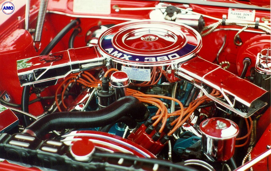 [1969 AMX Engine Compartment]